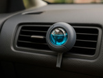 Air freshener for cars with ventilation grille elegant scent