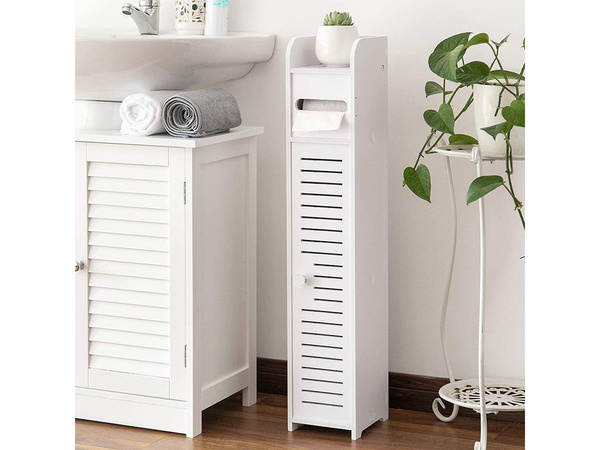 Estante organizador de papel para armario de baño
