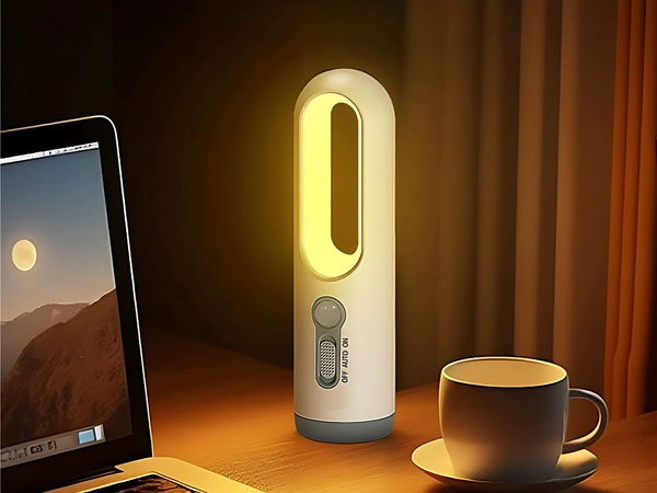 Led-öövalgus liikumisanduriga ja taskulamp funktsiooniga, traadita, usb-laadimisega