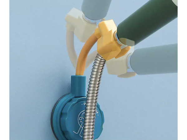 Support à ventouse pour le combiné de douche