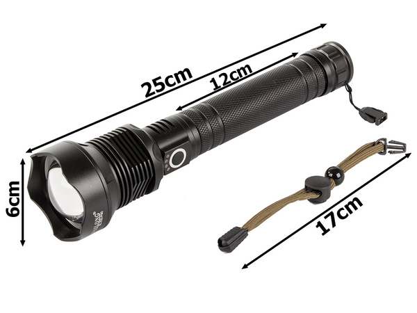 Antorcha policial militar bailong cree xhp90 power