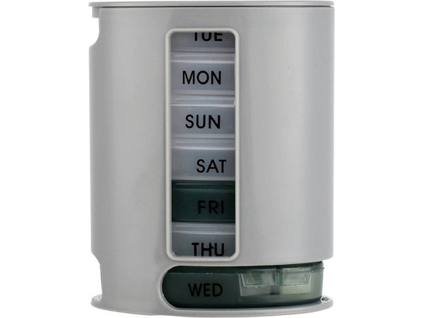 Weekly medicine container organiser