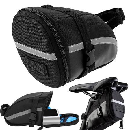 Bike bag under saddle waterproof sack case
