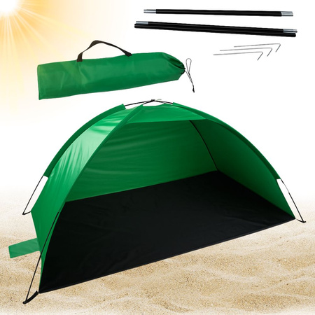 Tienda de playa pantalla de playa protección uv tienda de jardín semiabierta con cubierta