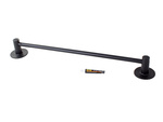 Wall-mounted bathroom hanger for slippers towels