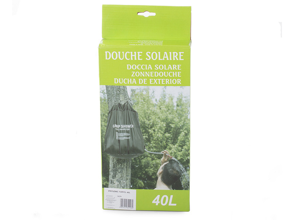 Duș solar de camping 40l duș turistic de câmp cu set de furtun