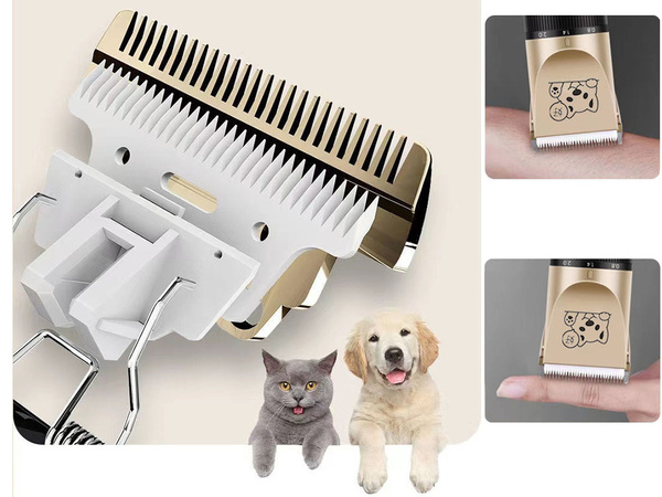 Cordless dog and pet clippers professional set