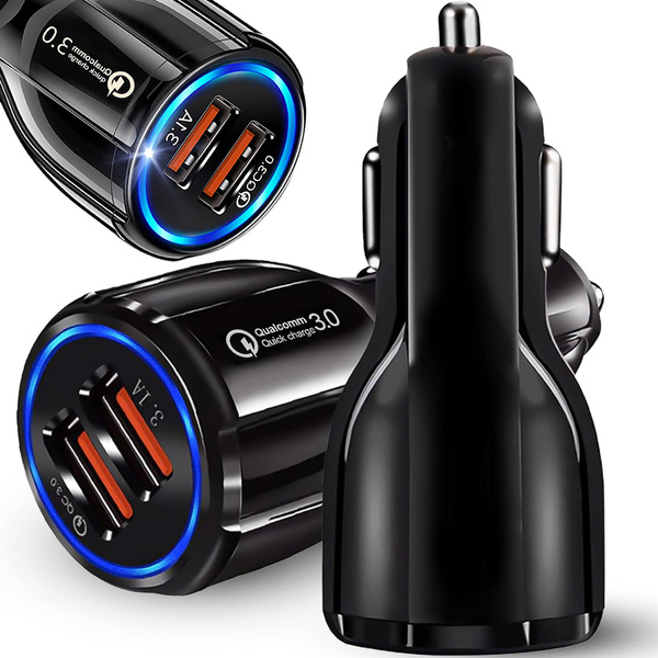 2xusb quickcharge 3.0 încărcător auto pentru prize de brichetă