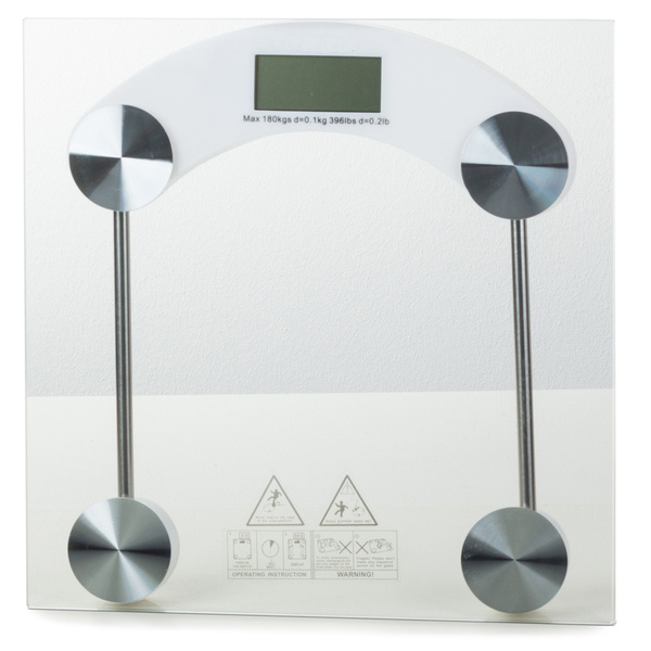 Electronic bathweight 180kg glass lcd scales