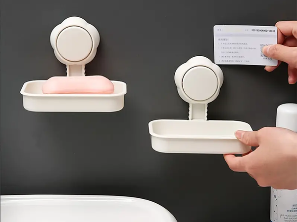 Jabonera con ventosa jabonera de pared para cuarto de baño