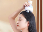 Electric relaxation head massager wireless usb 4 tips