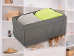 Organizador sujetador ropa interior calcetines ropa cajon armario gris
