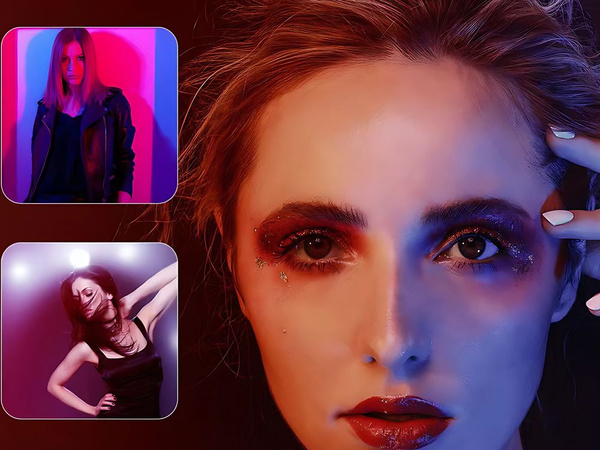Led rgb inel de lumină + suport pentru telefon + trepied reglabil