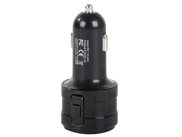 Fm трансмиттер mp3 bluetooth зарядное устройство 2x usb audio автомобильное зарядное устройство