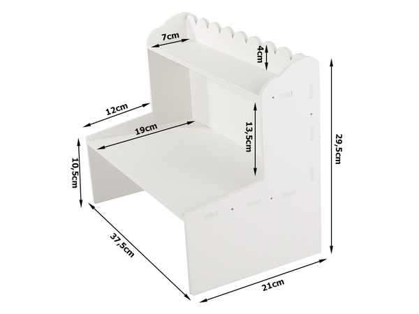 Desk organiser desk cabinet shelves bookcase
