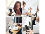 Soporte plegable para teléfono móvil y tableta