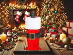 Weihnachtsflaschenhülle weihnachtsdekoration weihnachtsdekoration