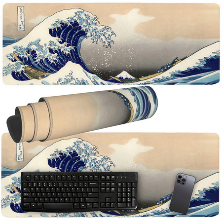 Large 80x30 backboard keyboard keyboard pad 80x30 big wave