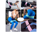 Set of 3 elastic bands for exercise