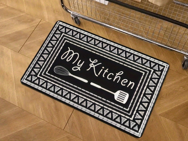 Kit tapis decoratif cuisine 2 pcs. Tapis à motifs de cuisine