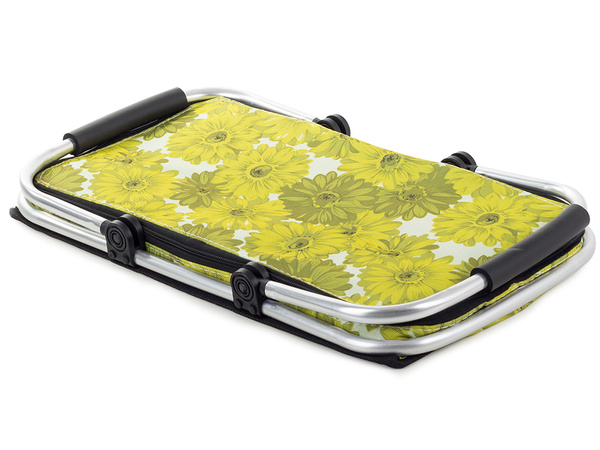 Thermofaltbarer picknickkorb isolierender einkaufskorb