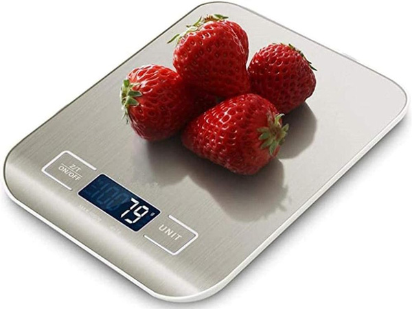 Präzise intelligente elektronische küchengewichte 5kg/1g lcd-display