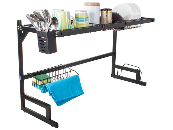 Dishwasher large drainer cutlery plates