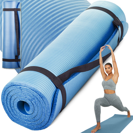 Yoga pilates fitness exercise mat anti-slip paks areobic 180x60
