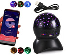 Žvaigždė projektorius naktinė šviesa žvaigždė led garsiakalbis bluetooth usb projektorius