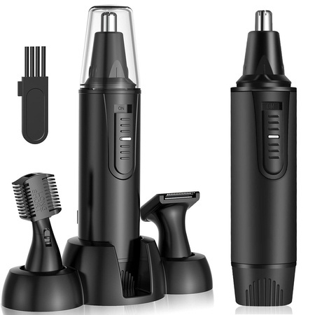 Nose trimmer ear hair remover shaver beard styling eyebrows 3in1