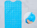 Tapis de bain antidérapant tapis de douche grand 100x40 tapis caoutchouc
