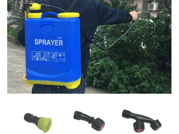 Pulverizador a presión de mochila pulverizador manual de jardín lanza 20l
