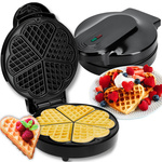 Gofrera robusta 5 gofres esponjosos gofrera corazones 1000w