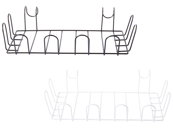 Fém polc konyhai szervező loft állvány konyhai pultra radiátorhoz