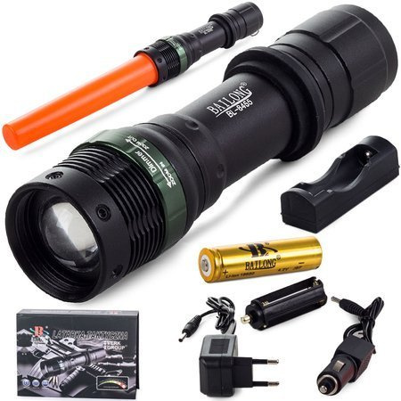 Bailong tactical torch zoom cree diode xml-t6