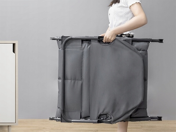 Lit de voyage pliant matelas inclinable lit de campagne léger et portable