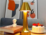 Guļamistabas galda nakts apgaismojums pieskārienu lampa 3 soļu bezvadu