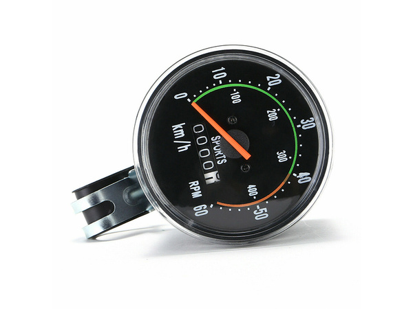 Bicykel klasický retro tachometer