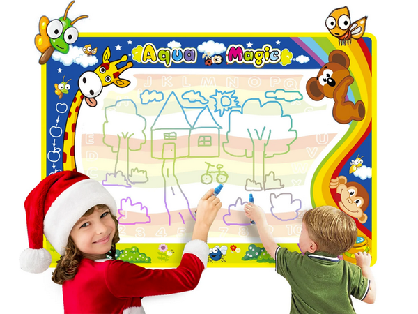 Water painting mat large accessories stencil