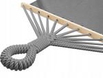 Garden hammock tourist grey tassel swing boho bag 200 x 100cm