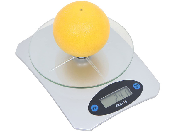 Electronic kitchen scale precision display 5 kg/1g lcd