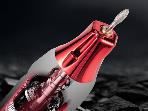 Juego de fresas de uñas rodillos para gel e híbridos inalámbrica usb