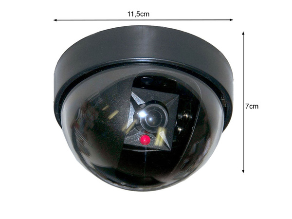 Dummy cctv kaamera dome diood