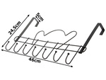 Door hanger clothes hooks towel hangers non-invasive 7 hooks
