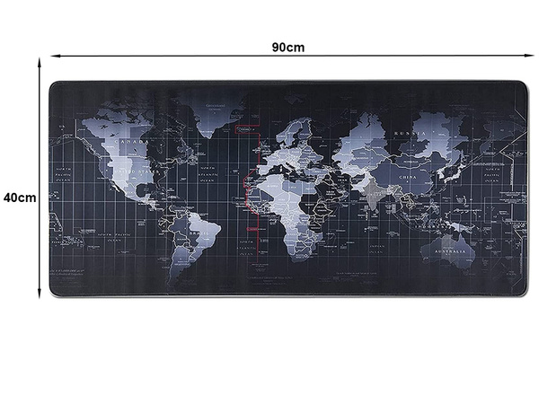 Mouse pad mare pentru jocuri harta 90x40 birou