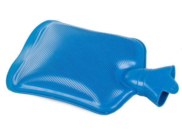Thermo-chauffe dans une housse chauffe-abdomen en caoutchouc avec insert souple