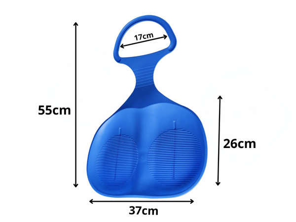 Plastmasas ragavas ābolu sniega slaids sniega slaids liels