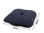 Coussin chauffant pour siège avec vibrations et massage pour fauteuil ou chaise