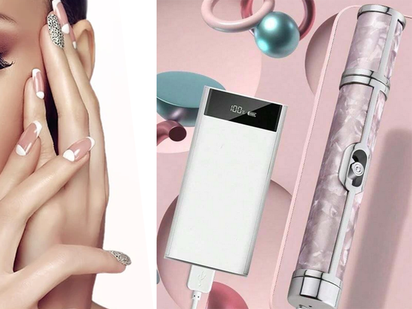 Fresadora de uñas manicura pedicura cortadores conjunto usb batería recargable
