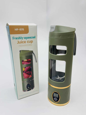Licuadora de vaso portátil taza mixer eléctrico usb 8 cuchillas smoothie
